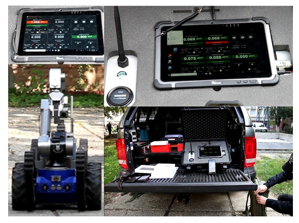 Sistem integrat de senzori autonom pe platforma robotica-stanga, portabil - dreapta