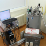 Mossbauer Spectrometer with magnetic field, ultralow temperature cryostat (Engelmann Scientific)