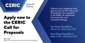 CERIC Call for Proposals Now Open