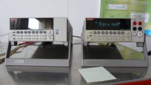 Keithley 6517A electrometer / Keithley 2000 multimeter