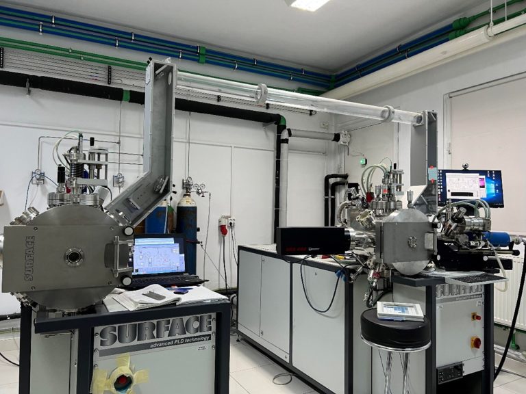Pulsed Laser Deposition work station