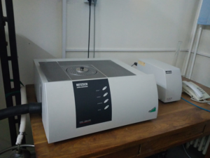 Differential scanning calorimeter DSC 204 F1 (Netzsch)