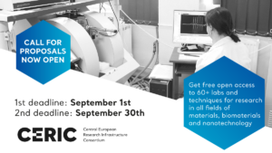 25th CERIC Call for Proposals now OPEN